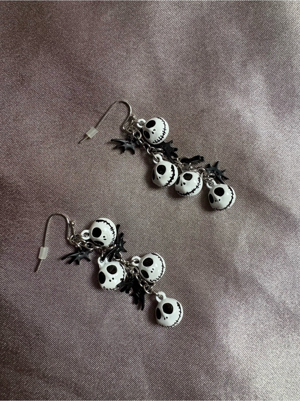 Hot Topic Jack Skellington Earrings